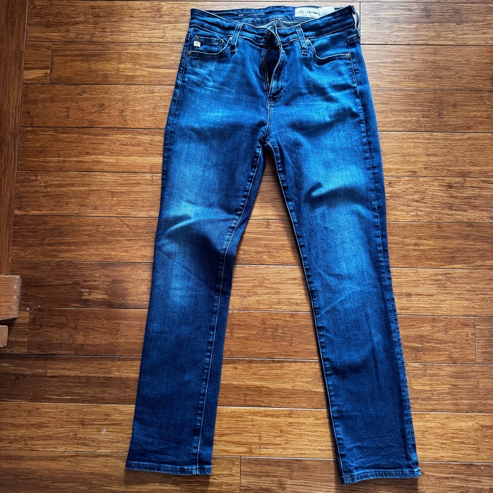 AG jeans Mari slim strait high waist ankle size 28